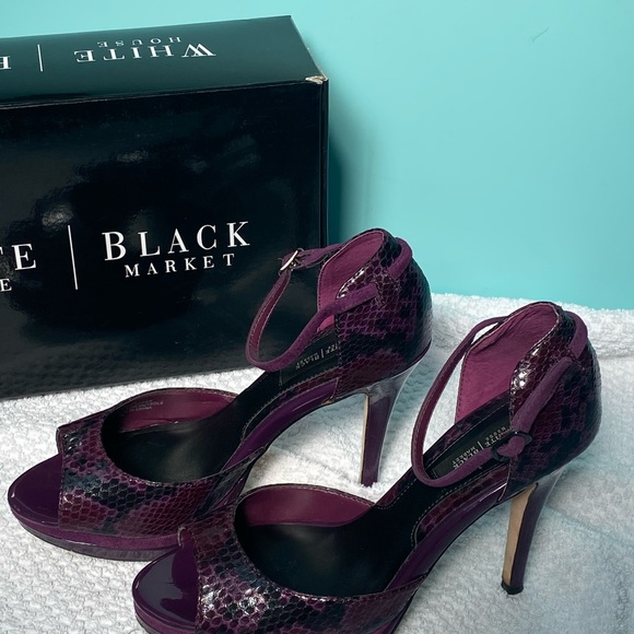 White House Black Market size 7.5 heels. - Picture 3 of 7